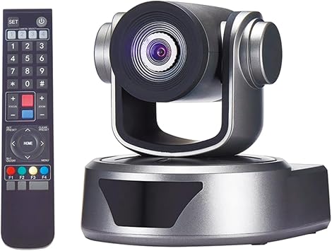 HD Live Conference Camera,3X Optical Zoom,1080P Resolution,Large Wide-Angle,Multiple Presets,Compatible with Major System Software for Skype,YouTube,Live Streaming,Church Services,Events