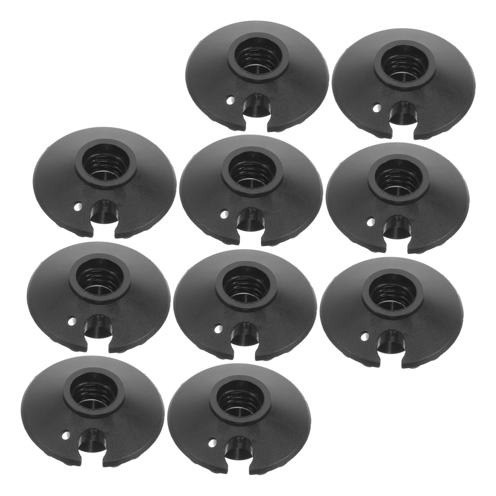 HAPINARY Trekking Pole Mud Pad 10pcs Walking Stick Tips Plastic Cane Tips for Hiking Climbing and Trekking Poles