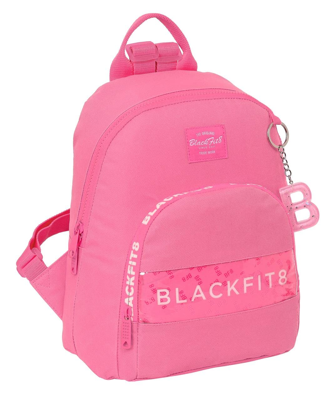 Safta -Mini Backpack Blackfit8 Glow Up 25X30X13Cm, Multi Color (642244846)