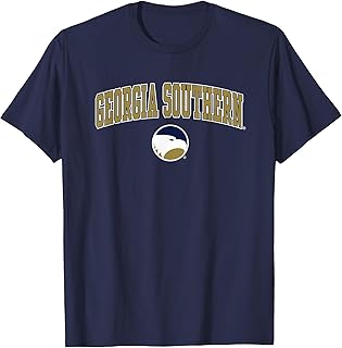 Georgia Southern Eagles Arch Over Navy Officially Licensed T-Shirt
