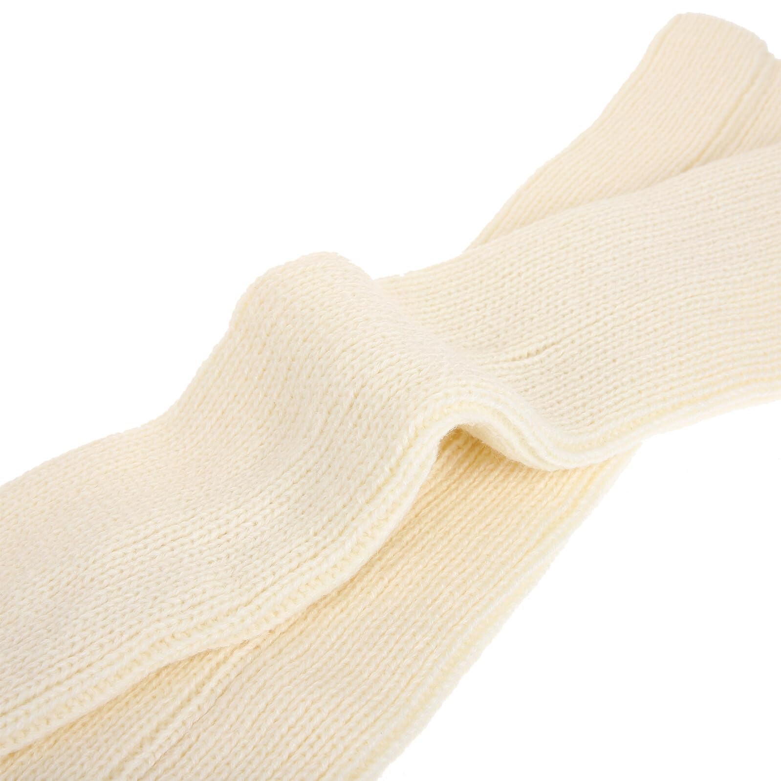 Healeved Calentadores de Piernas Largos de Punto para Mujer 3 Pares y Nude Calentadores Térmicos para Ballet Yoga y Baile en Invierno y Otoño