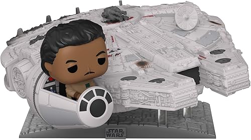 Miniatura 2 de Funko ¡Pop! Ride Super Deluxe: Star Wars - Lando Calrissian en El Halcón Milenario (Convención Galáctica Compartida, Exclusivo de Amazon)