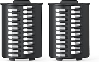 Electric Cheese Grater Attachments, 4 MM Shredding Blade, Thicker Julienne Strips Are Better For Stir-Frying, Chilling And Side Dishes (1 Pair)