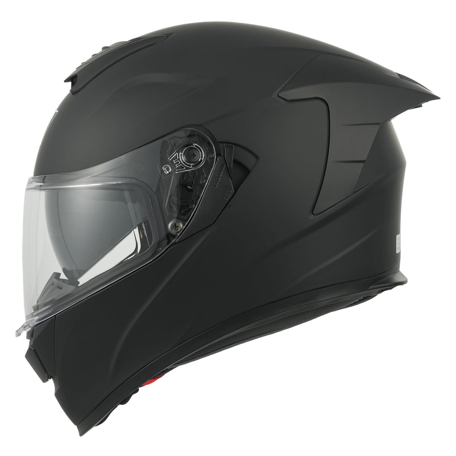 MY Motorrad Integralhelm Vollvisierhelm Mopedhelm mit Sonnenblende für Damen Herren,ECE 22.06 Genehmigung,Modell MY-936