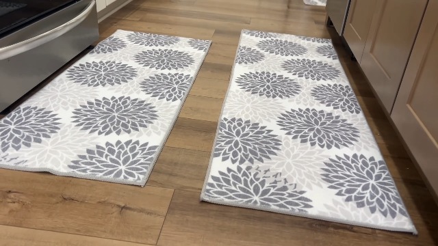 Farmhouse Kitchen Rugs Set Of 3 – Non-Slip, Washable, Boho Style Mats For Sink & Hallways - View #11