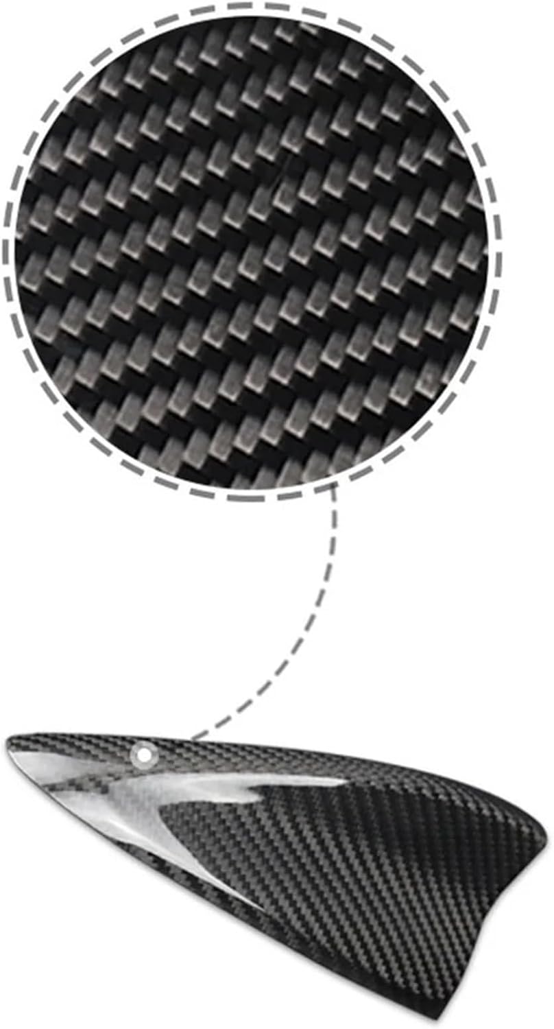Carbon Fiber Car Shark Fin Antenna Cover Sticker Trim for Mazda 3 Axela CX-3 CX-4 CX-5 CX-8