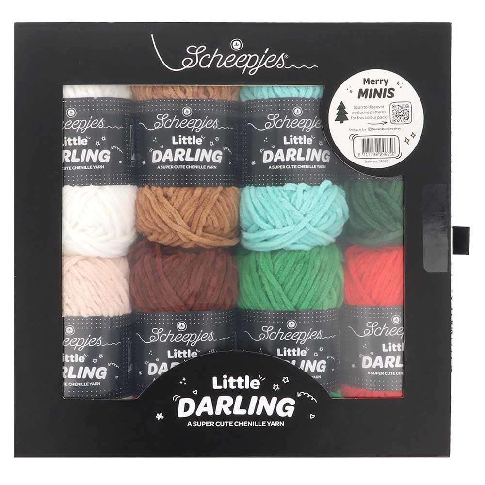 Scheepjes Little Darling Colour Pack 8x25g Merry Minis