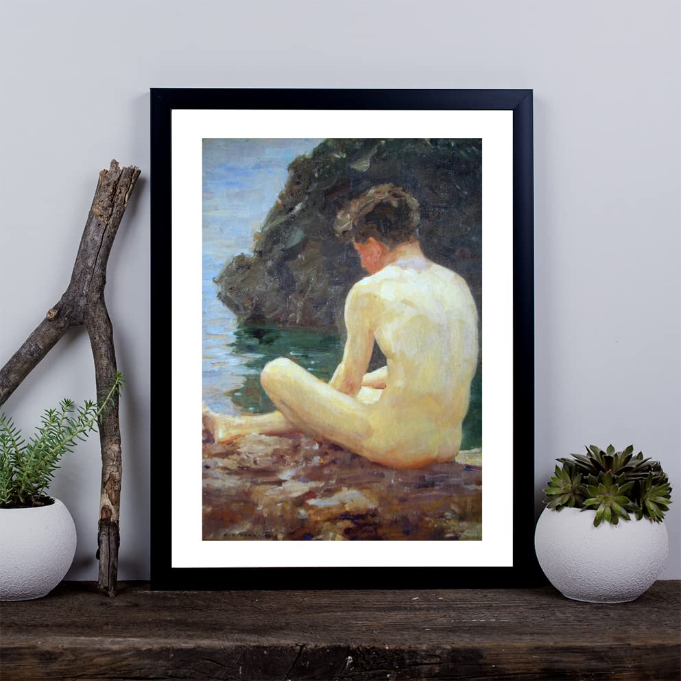 Impression murale Henry Scott Tuke poésie d'été pour décoration d'intérieur - 3