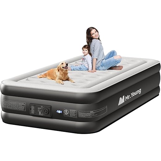 Mr.Young Air Mattress Twin with Pump