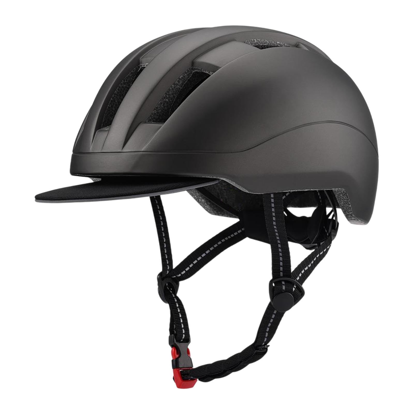 Bike Helmet Impact Resistant Bicycle Helmet for Travel Outdoor Sports Skiing Black| Lightweight Sports Helmet | Helmet Accessories-picture-24