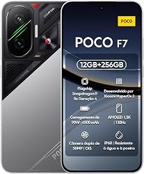 POCO F7 Smartphone, 12GB+256GB, White, Flagship Snapdrago…