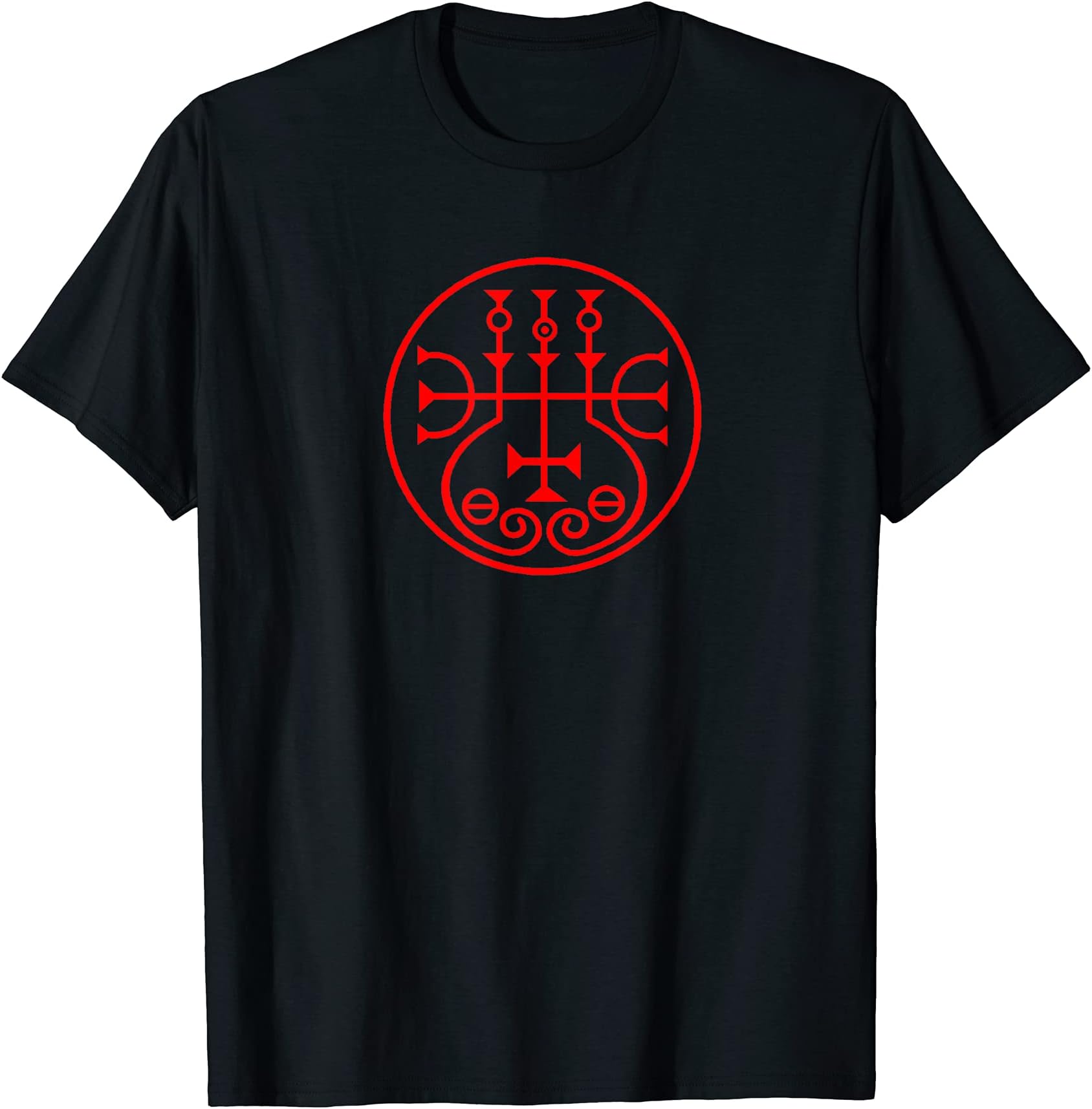 Witches Occult ClothingThe Sigil of Zepar red graphic T-Shirt T-Shirt