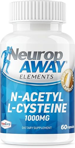 NeuropAWAY N-acetil L-cisteína 1000mg 60ct Elementos