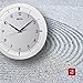 SEIKO 11 Inch St John Brushed Metal Wall Clock
