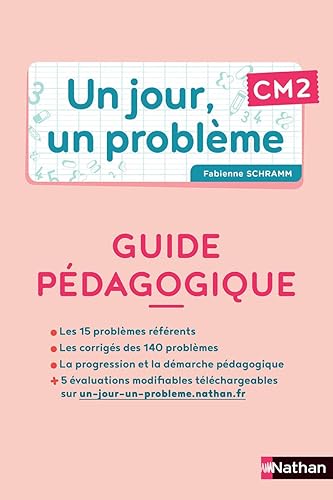 Un jour, un problème CM2 - Guide pédagogique + Cahier élève PCF