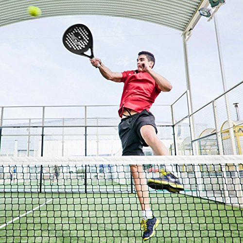 ianoni Tennis Padel Beach Racket Tennis Paddle with Carbon Fiber Face and EVA Memory Foam Core-Used Interchangeably for Paddle(Padel ) and Paddle Tennis(POP Tennis)