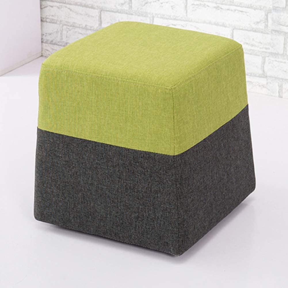 Pouf tissu déhoussable pour nettoyer facilement les taches sur votre repose-pieds