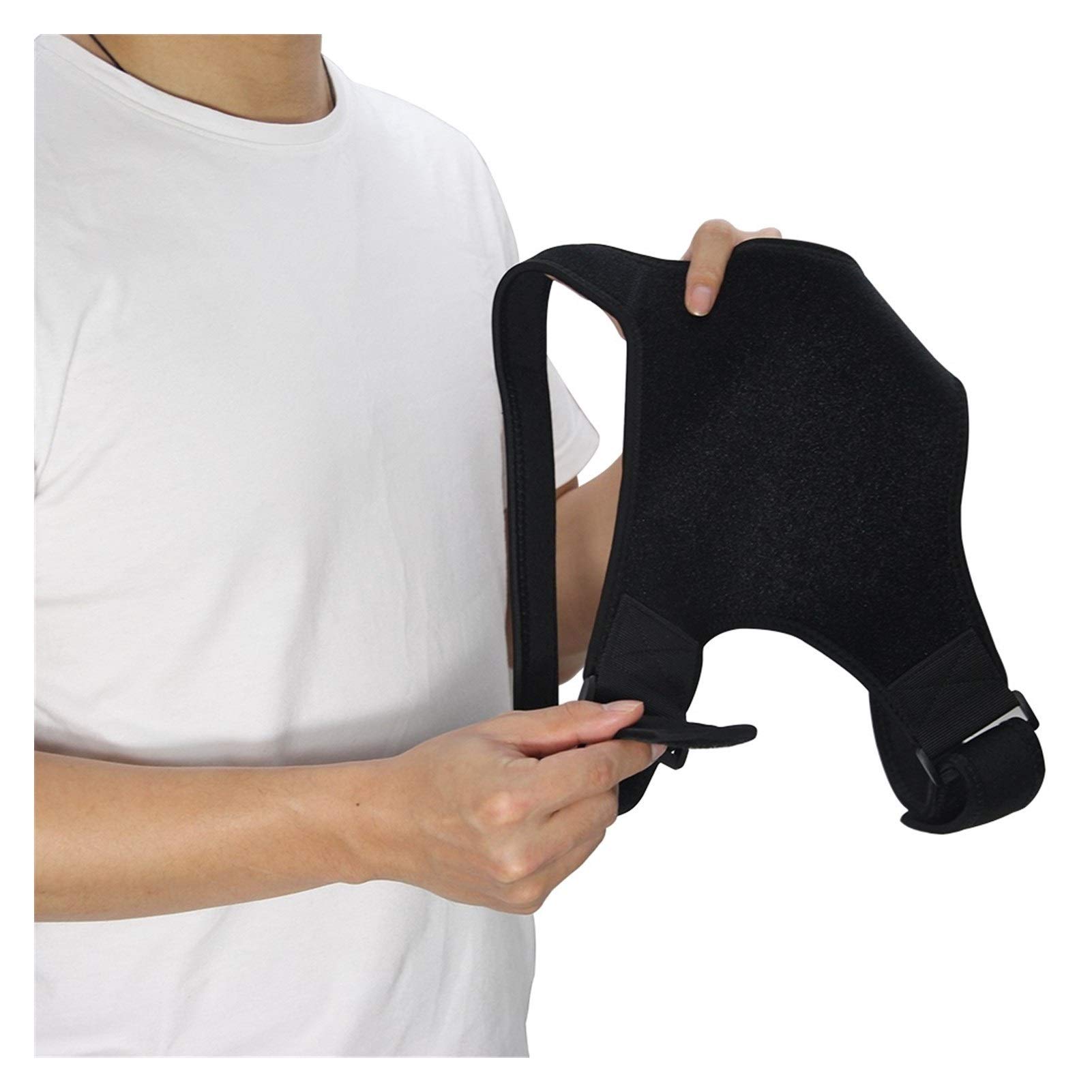 Verstellbarer Rückenstützgürtel, Schulterbandage, Korsett, Rücken, orthopädische Haltungskorrektur, Korrektur-Rückengürtel