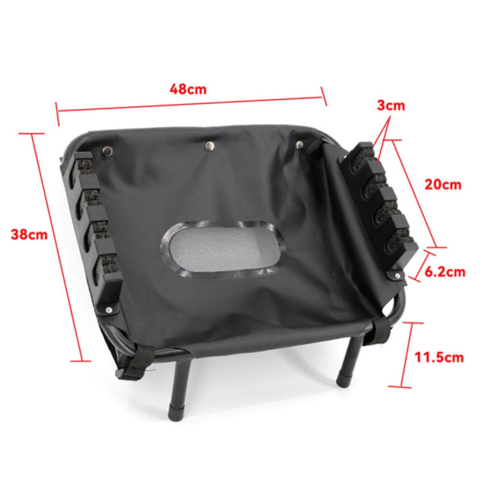 Juego de 4 Soportes para Cañas de Pescar, Accesorio Universal, Idea para Regalo, Ligero, Estable, Soporte para Cañas.