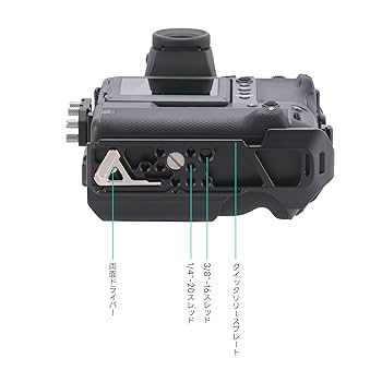 tilta GFX100 II 用　 フルカメラケージ TA-T62-FCC-B 富士フイルム GFX100 II用フルカメラケージ (TA-T62-FCC-B