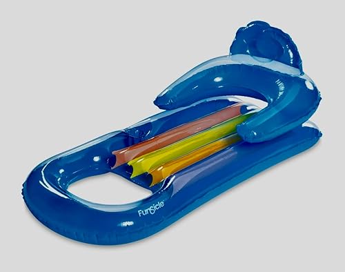 Miniatura 6 de Funsicle Flotador inflable de piscina azul cielo, para adultos, unisex