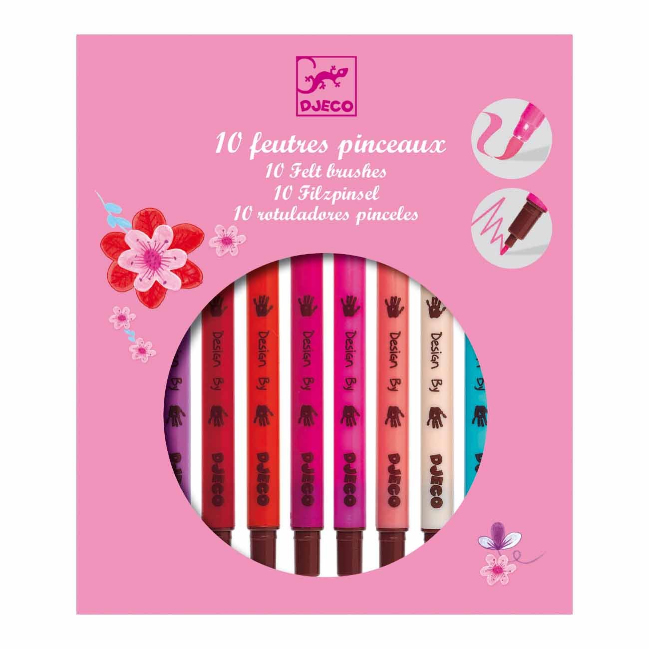 DjecoFelt Brushes - Girls