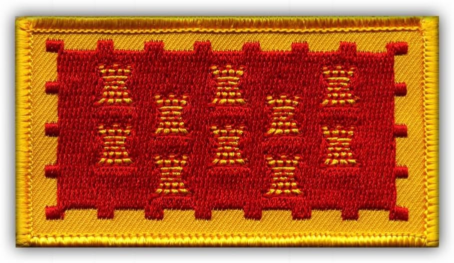 Greater Manchester - Flag - Self-Adhesive Backing - Embroidered Patch/Badge/Emblem