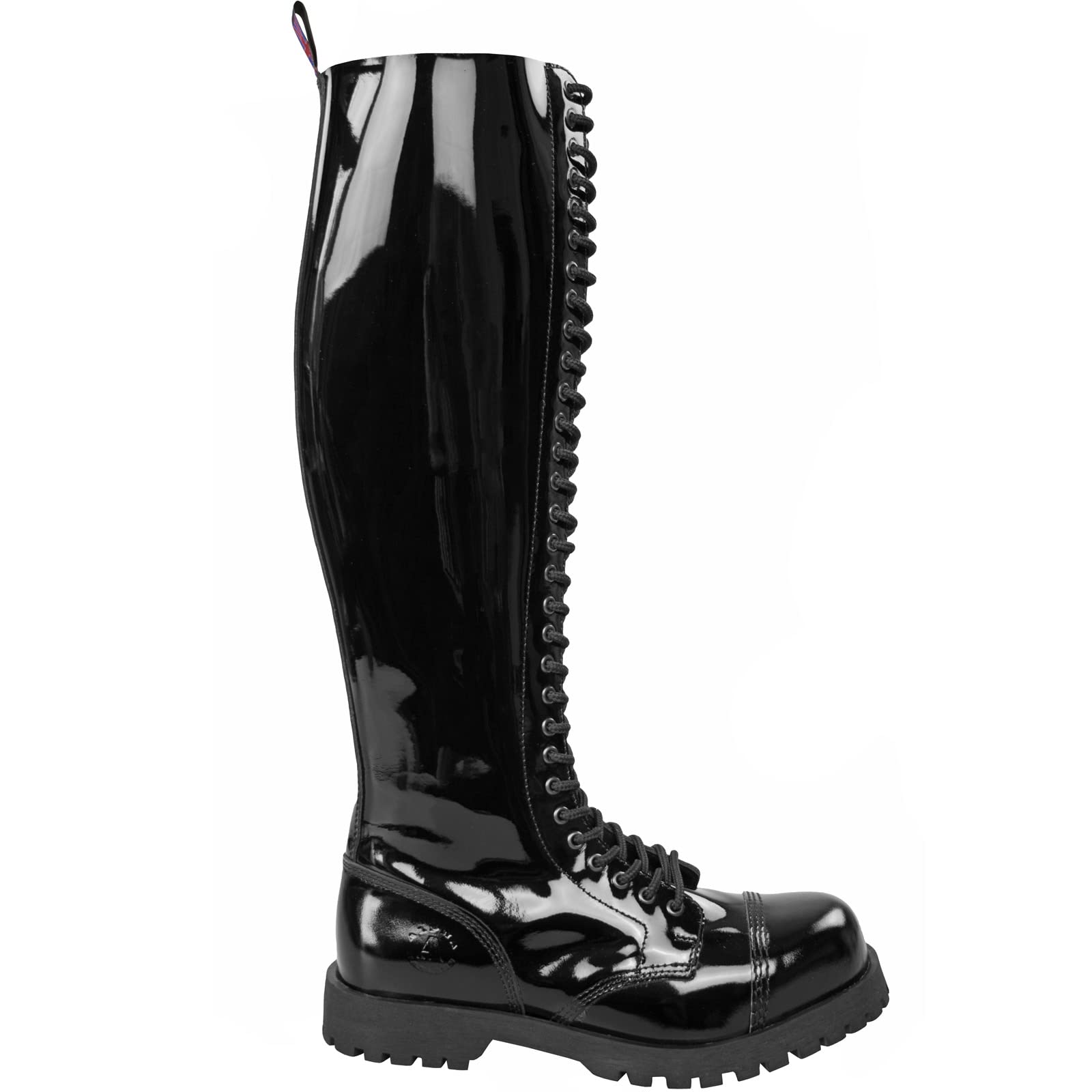 Alpha Rangers 30-loch Boot Ranger Festival Army Gothic Leder Springerstiefel NEU