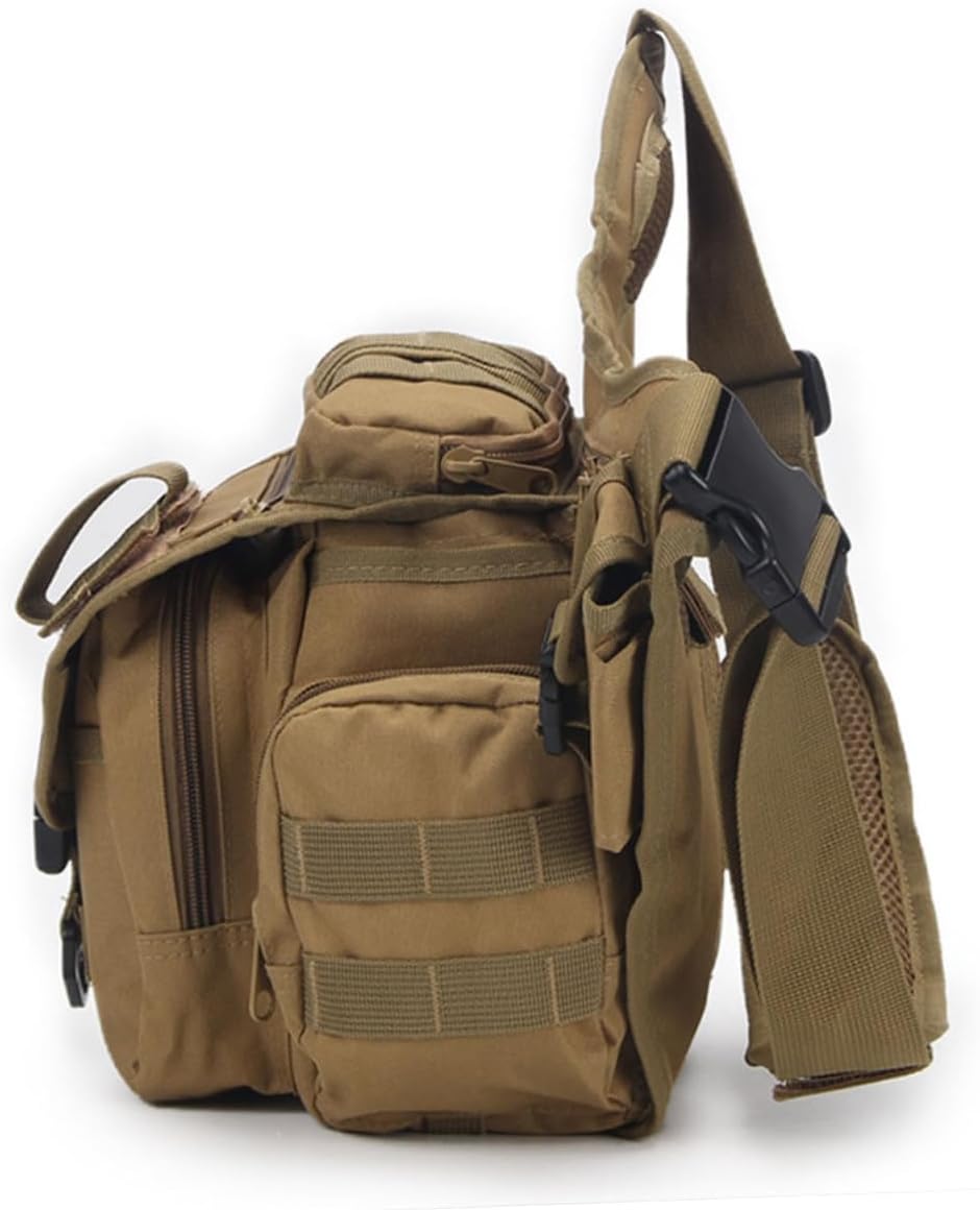 POPETPOP Waterproof Canvas Waist Bag for Men Fanny Pack Phone Wallet Keys Id Sunglasses Tickets