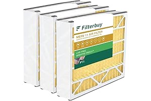 Allergen Defense Air Filter 20x25x5 MERV 11 for Air Bear