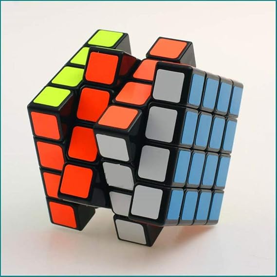 Rubik's Cube Speed 4X4 Cube,GiftColor: Black Magic Cube Speed Cube 3D Puzzle Cube Puzzle Toys Brain Teaser Boys Girls Smooth