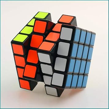 Rubik's Cube Speed 4X4 Cube,GiftColor: Black Magic Cube Speed Cube 3D Puzzle Cube Puzzle Toys Brain Teaser Boys Girls Smooth