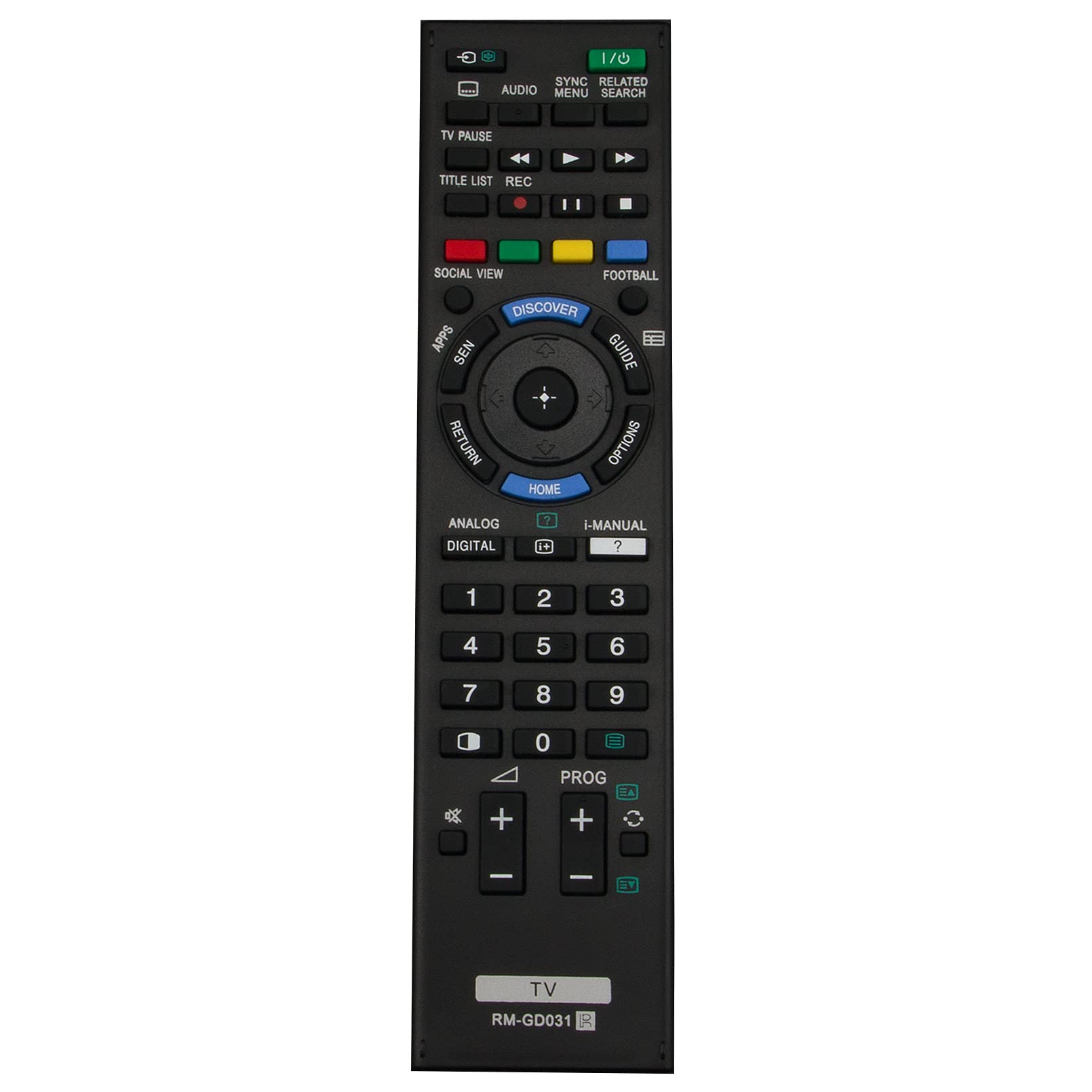 Amazon.com: RM-GD031 RMGD031 Replaced Remote Control fit for Sony