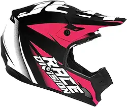 CAPACETE OFF ROAD PRO TORK TH1 JETT FACTORY EDITION NEON ROSA TAM. 58