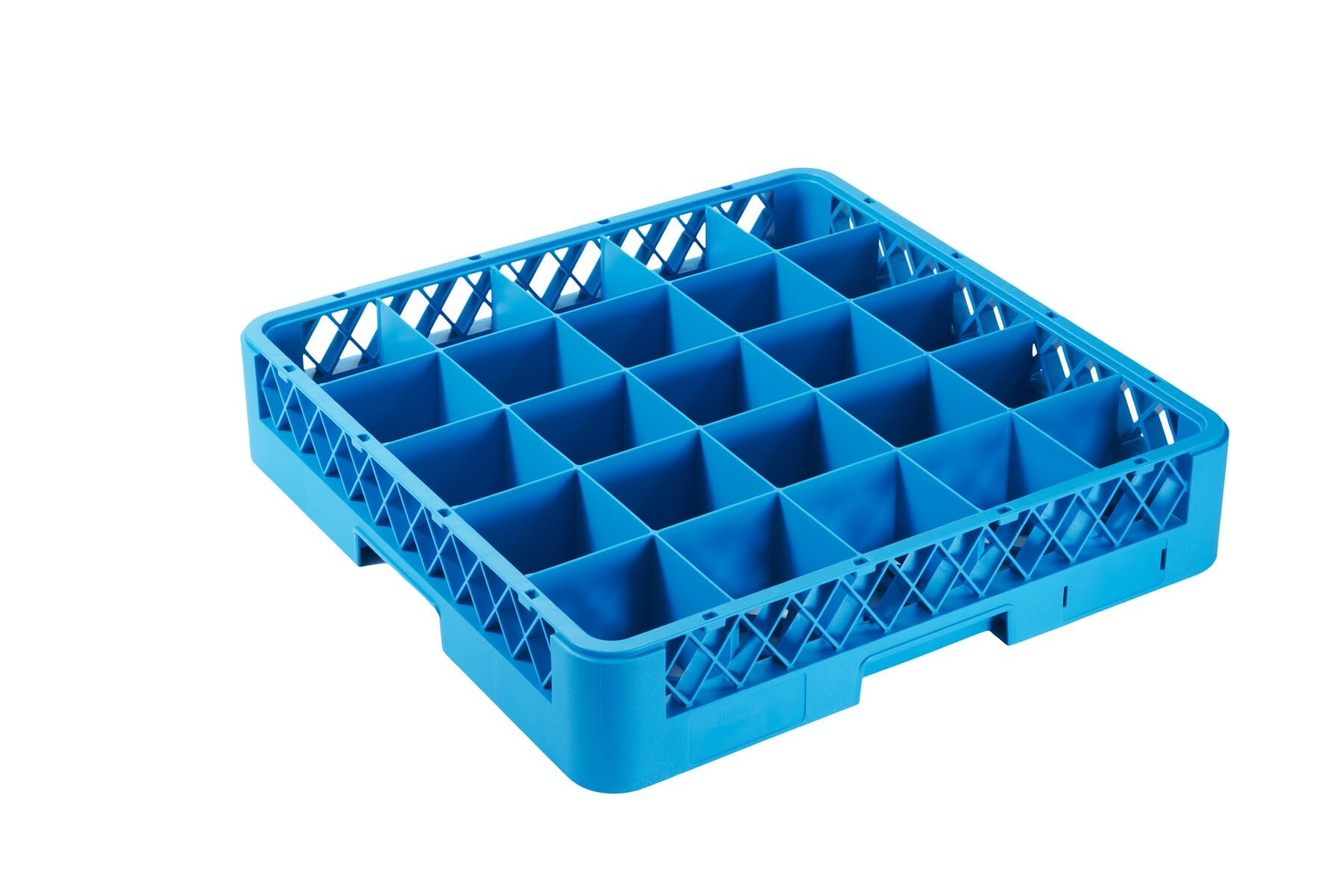 GastroHero Spülkorb 50x50, 25 Fächer, Gläserkorb Blau GSK5050A25
