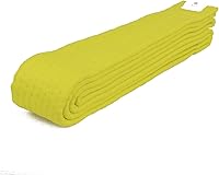 adidas AAMA Plain Color Martial Arts Belt for Taekwondo Karate Judo Aikido - 13 Colors 10 Sizes