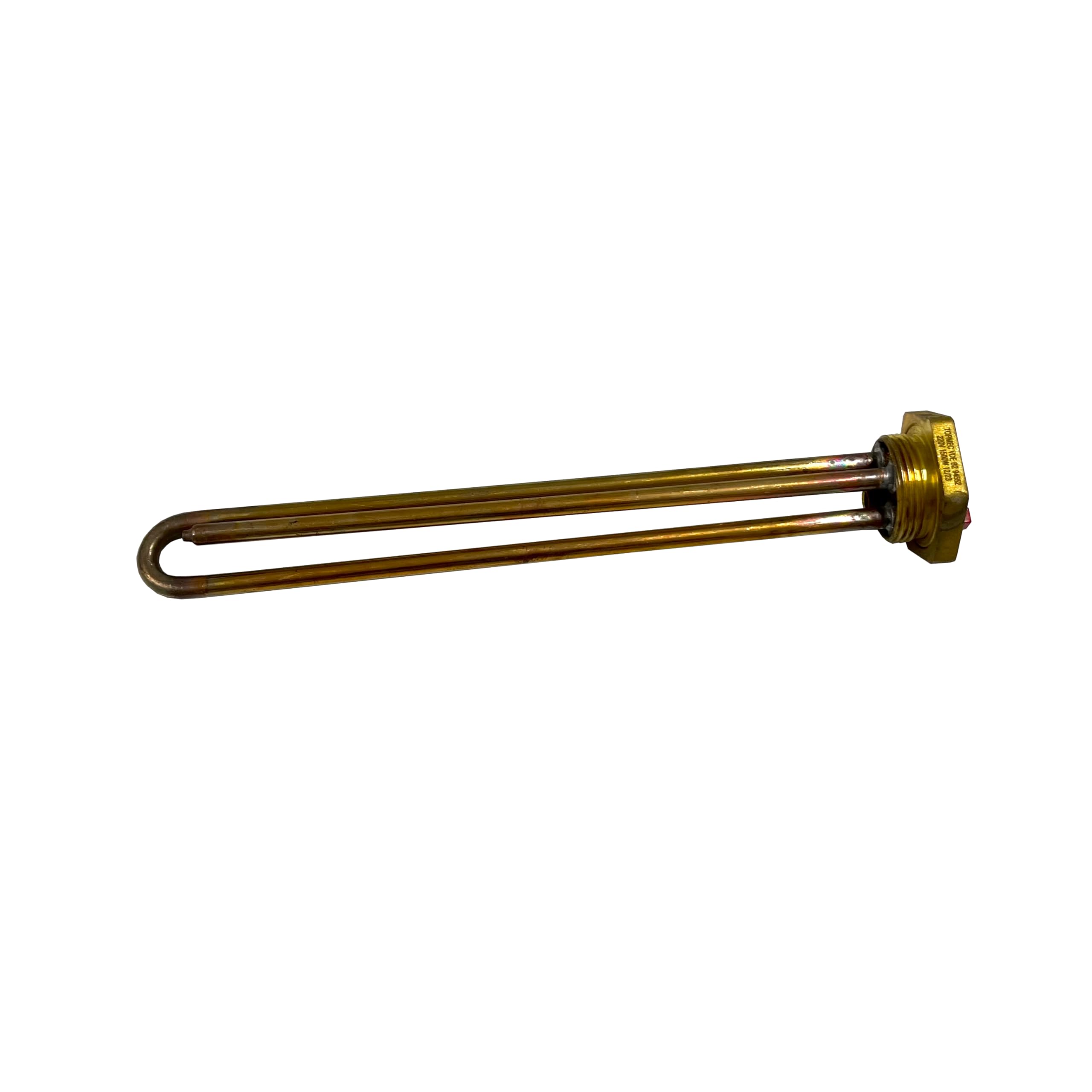 Resistencia Termo Electrico Vaina Cobre Rosca 1 1/4 1500w 220v Standard | Resistencia para calentador electrico | Para acumulador y caldera de agua eléctrica | Resistencia para termo electrico