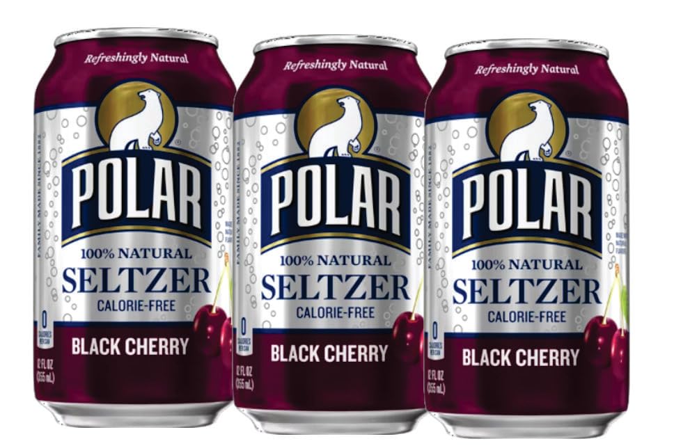 Miniatura 6 de All in One Paquete de 12 unidades de agua Polar Seltzer Surtido  Lima, Polar Black Cherry, Lime, Rubí Red Grapefruit  12 onzas líquidas  (paquete de
