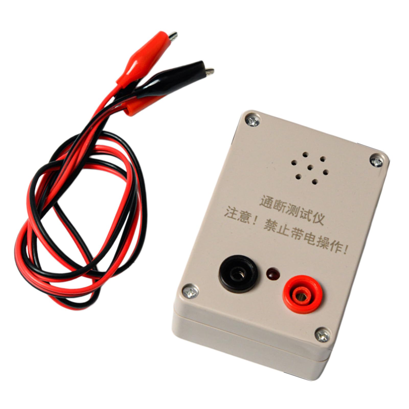 Easy to Use Professional 9V Circuit Tester with LED and Buzzer Alarms for Easy Electrical Fault Detection Cable Diagnosis Circuit Tester
