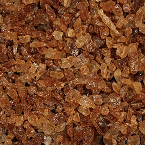 The Sugar Lab Belgian Brown Rock Sugar – 5 Pounds - All Natural Non GMO REAL Beet Sugar Rock Candy - Teavana Style Coffee Tea Sugar - Perfect Sugar Cube Replacement - Natural "Amber Rock Sugar"