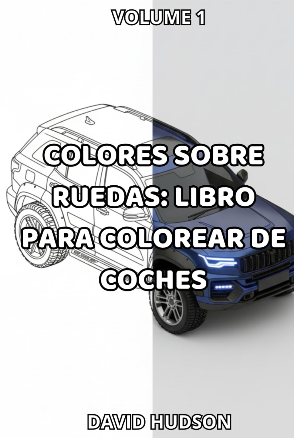 Livre de coloriage de voitures à offrir pour l'anniversaire d'un enfant passionné