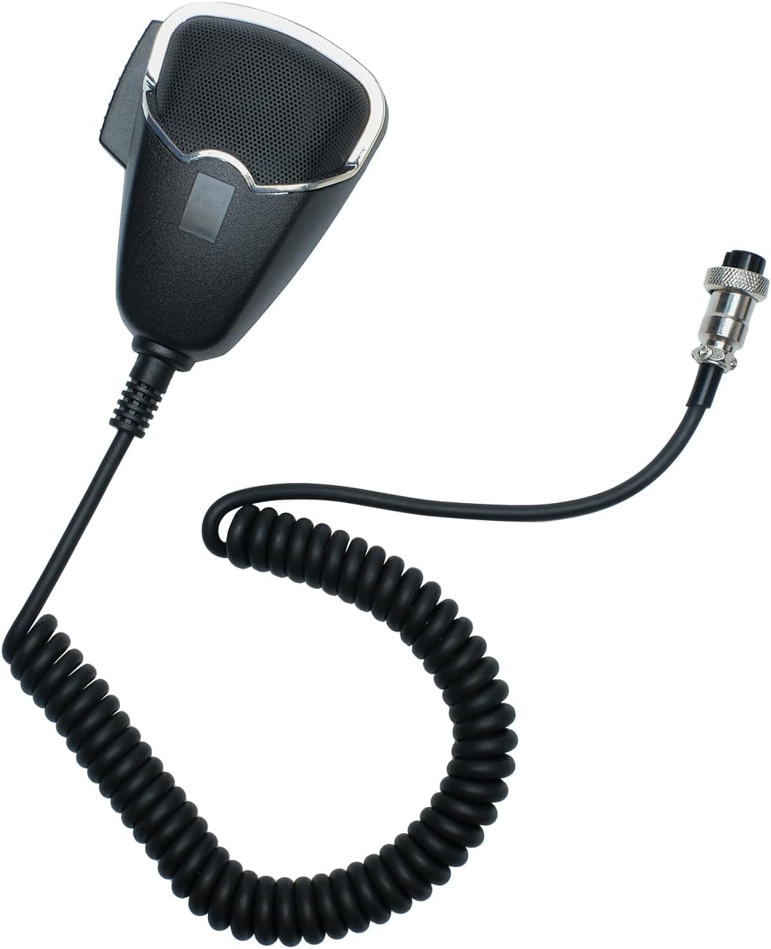 CB Radio Microphone 4-Pin Handheld Speaker Mic Compatible with Cobra/Uniden/Workman High-Volume Clarity for Truckers & Security Professionals (QX-25-4pin)