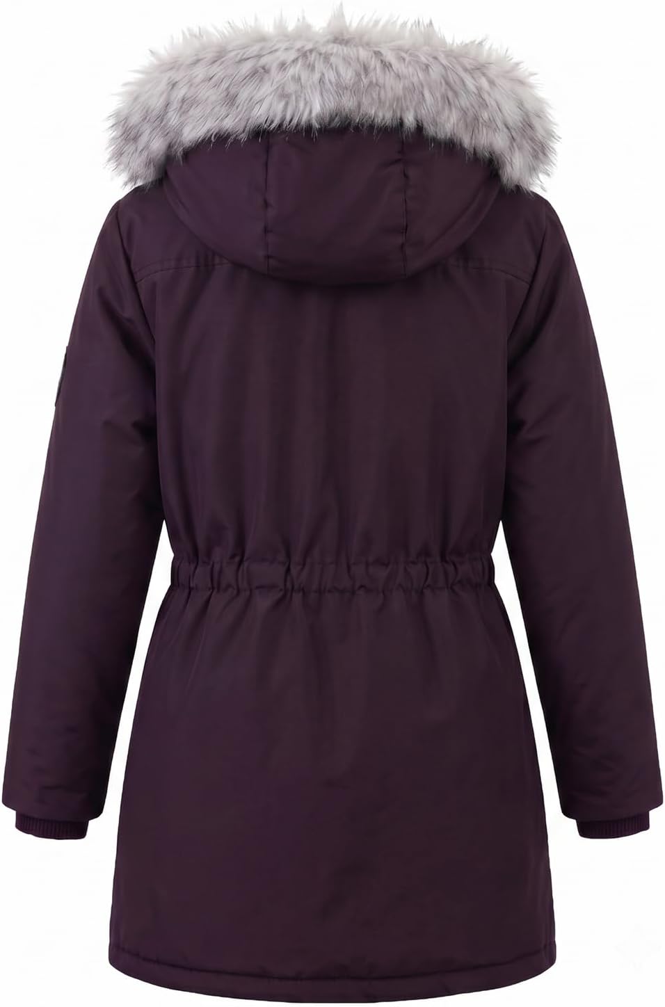 SOLOCOTE Girls Winter Jacket Fleece Lined Water-Resistant Warm Coat