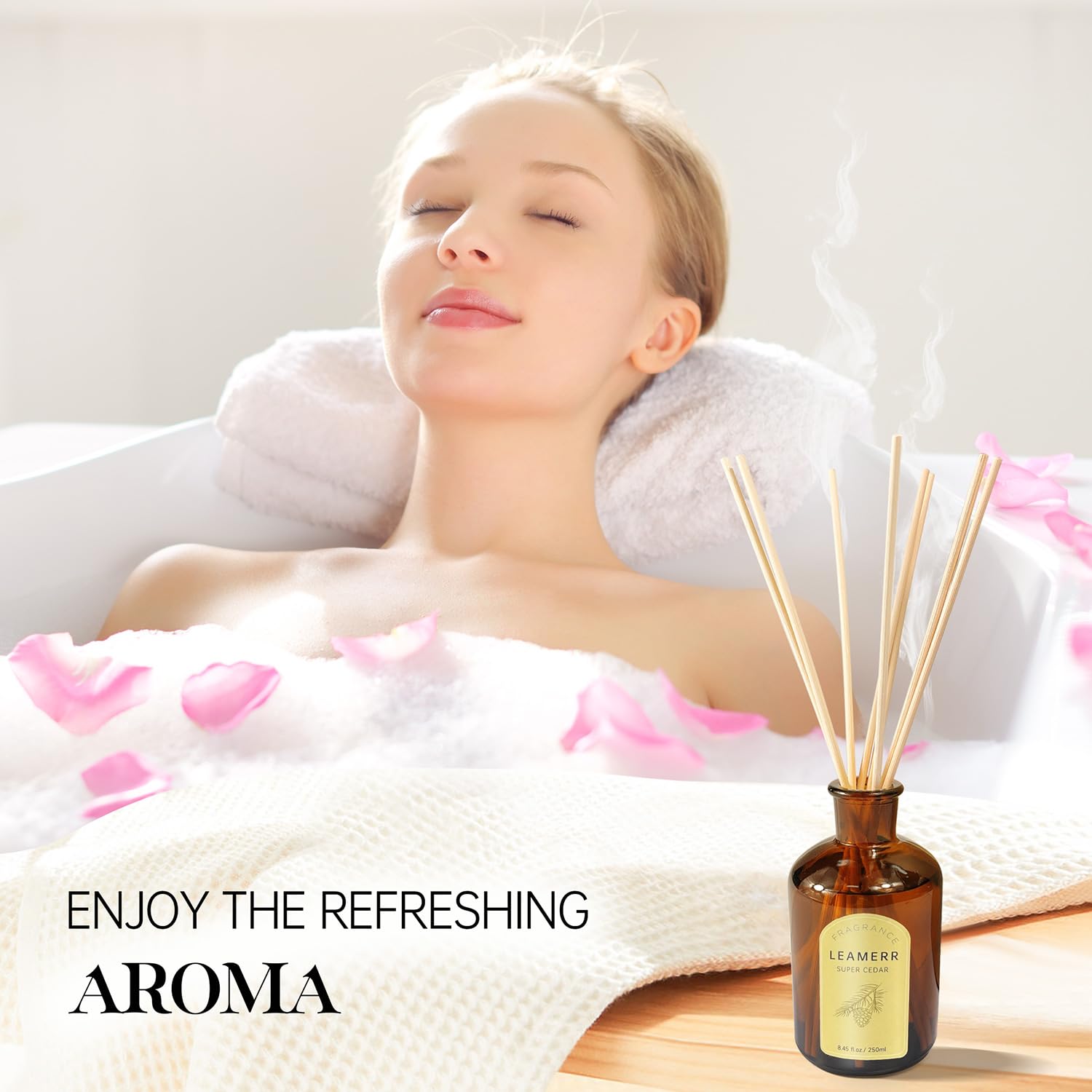 Amazon.com: LEAMERR Reed Diffuser Sets - 8.8 oz (250 ml) Super
