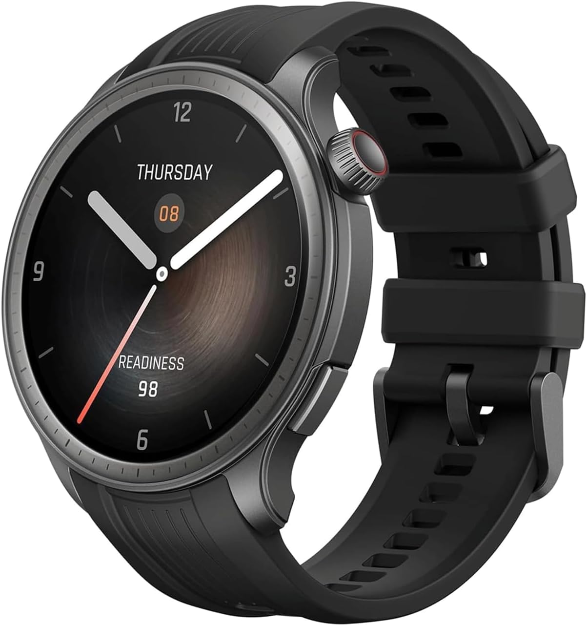 Balance 46mm Smart Watch, NFC Contactless Payment, AI Fitness Coach, 14-Day Battery Life, Sleep & Health Monitoring, GPS, 150+ Sports Modes, Bluetooth Calls, AMOLED Screen for Android & iPhone