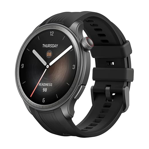 Amazfit Balance Reloj Inteligente 46 mm, Pago Sin Contacto NFC, AI Entrenador Físico, Batería de 14 Días, Monitoreo del Sueño y la Salud, GPS, 150 Modos Deportivos, Smartwatch para Android y iPhone