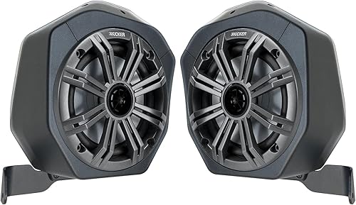 SSV Works Ford Bronco 2021-2026 - Altavoz trasero de 2 puertas, actualización de 6.5 pulgadas, resistente a la intemperie, Plug & Play Roll Cage