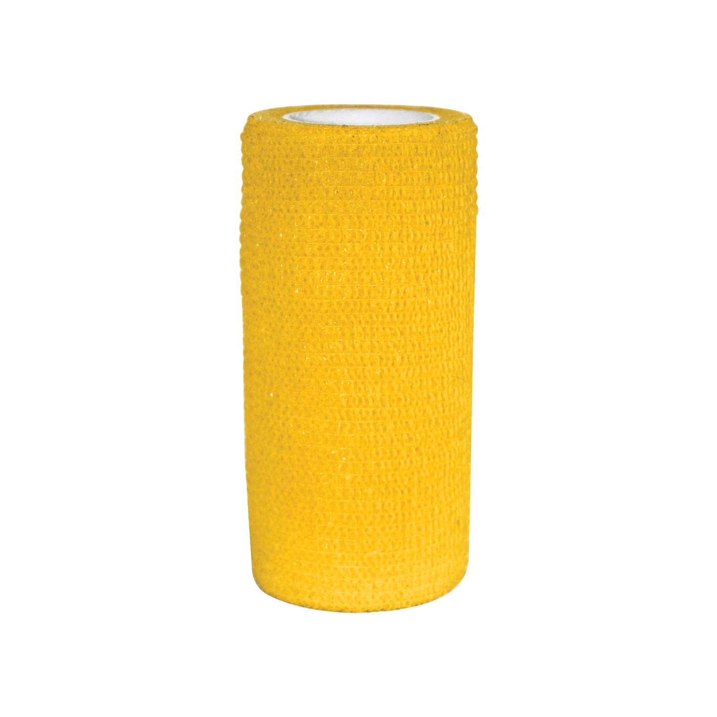 Perry Equestrian Cohesive Bandage - Equine Horse Pet Vet Wrap - 10cm x 4.5m (Yellow)