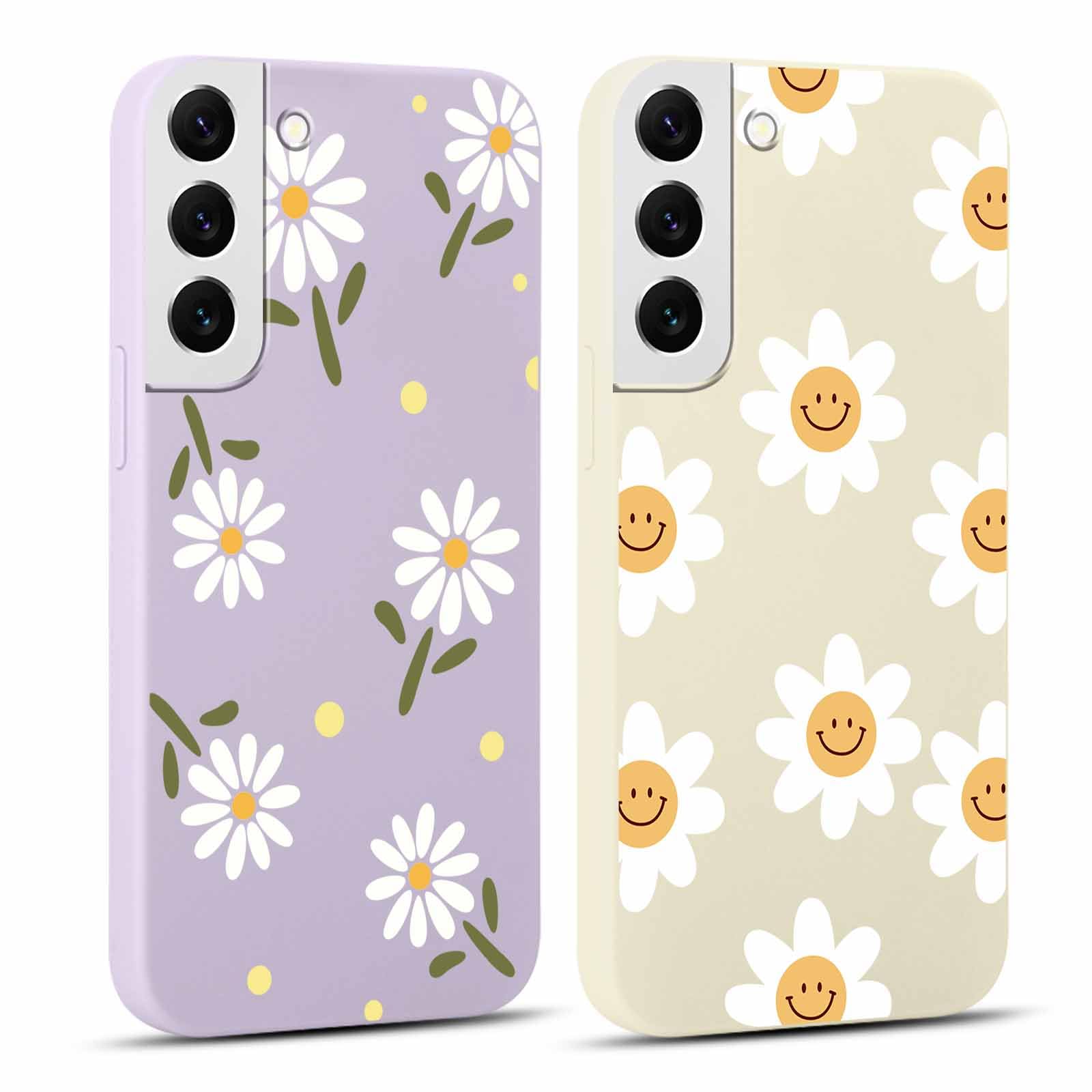 Yoedge 2er Pack Handyhüllen Für Huawei P30 Pro – Weiches TPU-Silikon Mit Blumenmuster, Lila