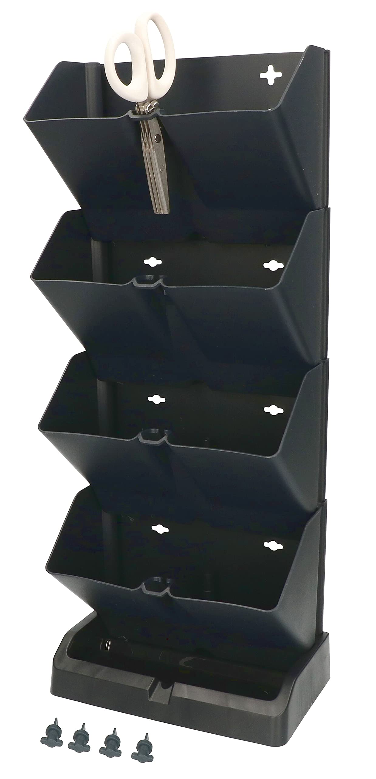 KOTARBAU® Maceta en cascada con cuatro niveles de jardín vertical de hierbas